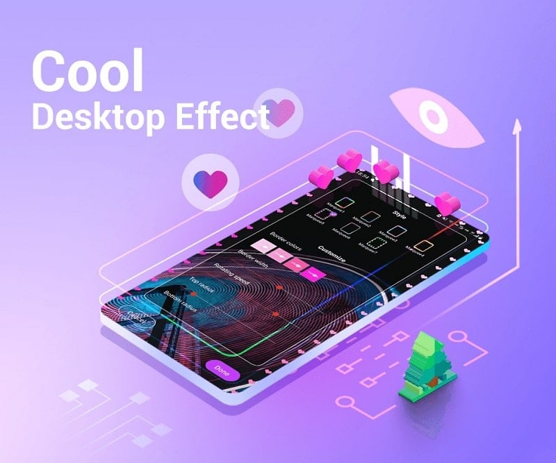 3D Launcher mod android free