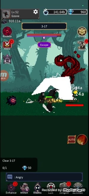 afk-god-of-destruction-mod-apk Tấn công con quái thú mạnh nhất trong AFK God of Destruction MOD APK