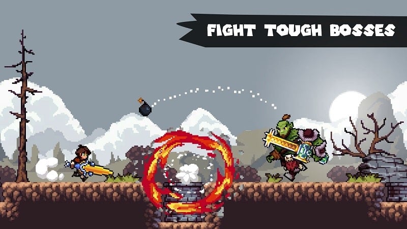 Apple Knight Dungeons mod android free