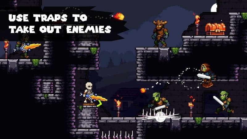 Apple Knight Dungeons mod apk