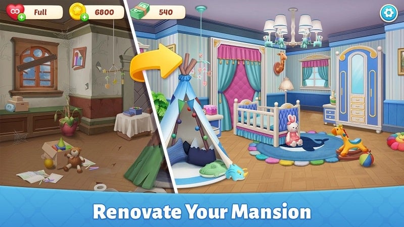 Baby Mansion mod free