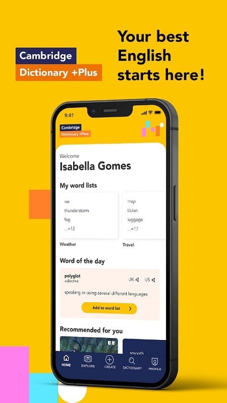 Cambridge Dictionary Plus mod