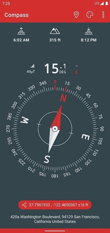 Compass Altimeter mod apk