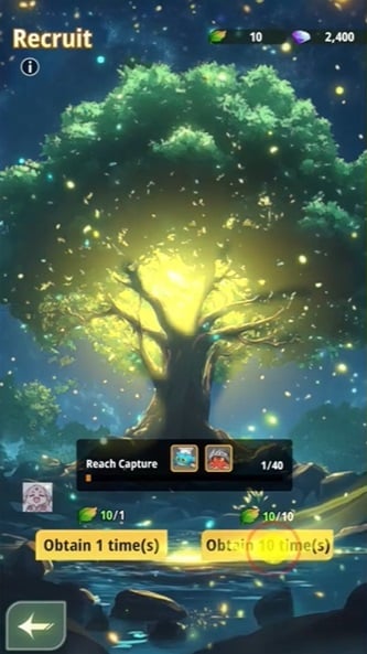 Tham gia vào sự kiện triệu hồi Dreamios trong Dreamio Rush MOD APK