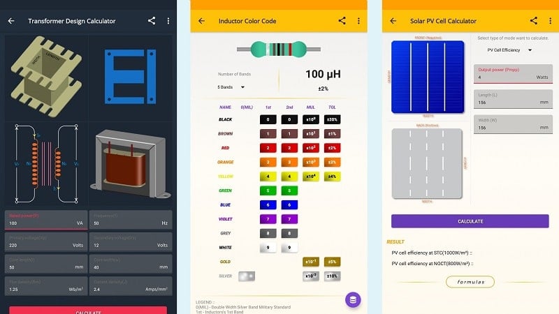 ElectroCalc mod