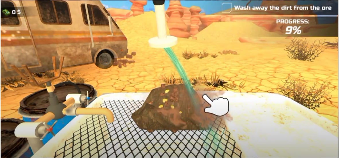 gold-rush-miner-simulator-3d-2 Tìm kiếm vàng và vật quý giá trong Gold Rush Miner Simulator 3D MOD APK