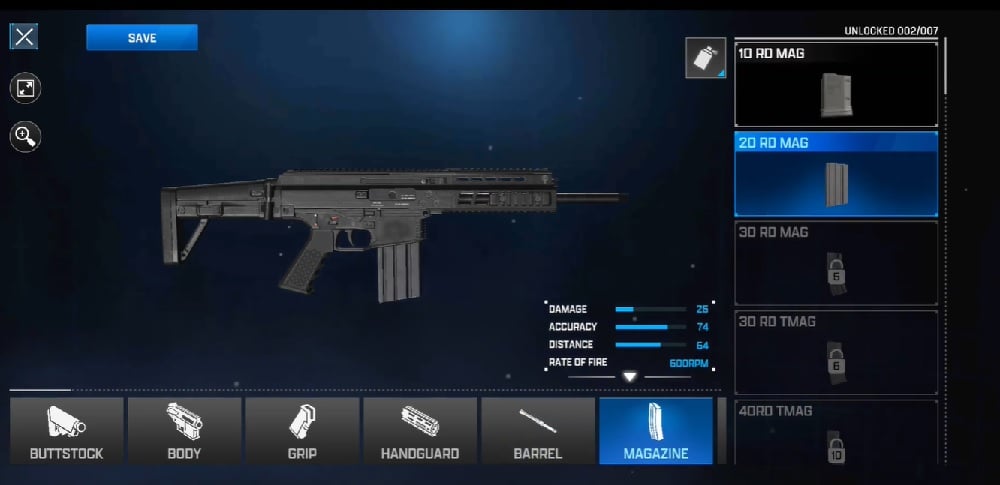 gun-builder-elite-2-mod-apk Lựa chọn và nâng cấp các linh kiện cho khẩu súng của người chơi trong Gun Builder ELITE 2 MOD APK