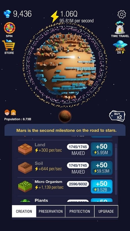 Idle World mod apk