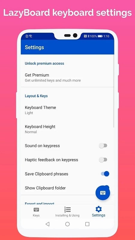 LazyBoard mod