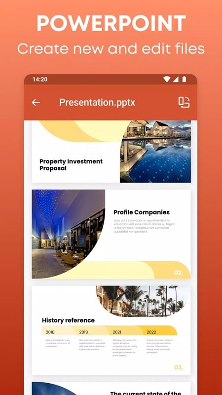 office-reader-mod-apk-3 Sáng tạo và chỉnh sửa các bài Powerpoint dễ dàng trên điện thoại trong Office Reader MOD APK