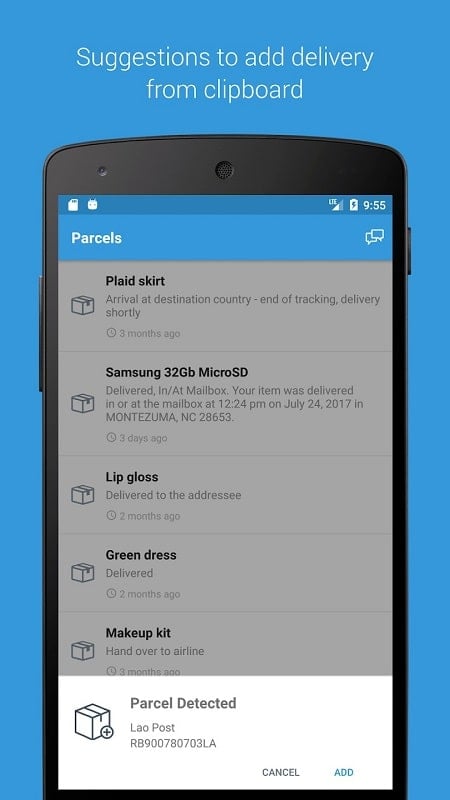 Parcels mod apk free
