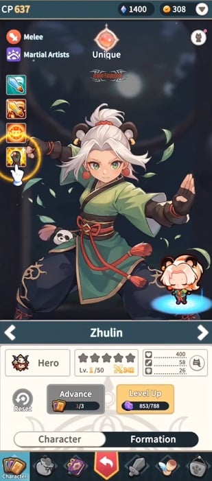 paw-crusade-mod-apk-2 Mua thêm các anh hùng khác nhau bằng số tiền của bạn trong Paw Crusade MOD APK