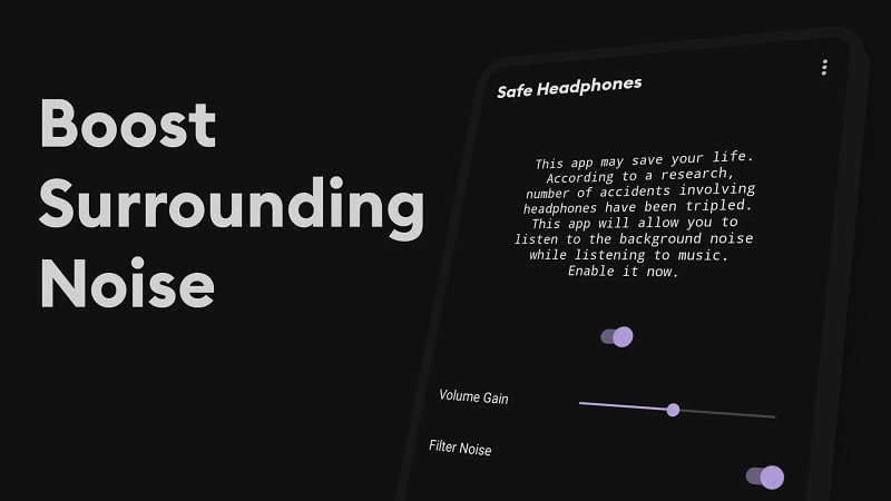 Safe Headphones mod apk