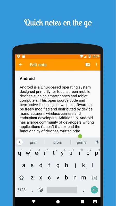 Simple Notes mod apk