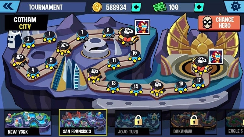 Stickman Heroes mod apk