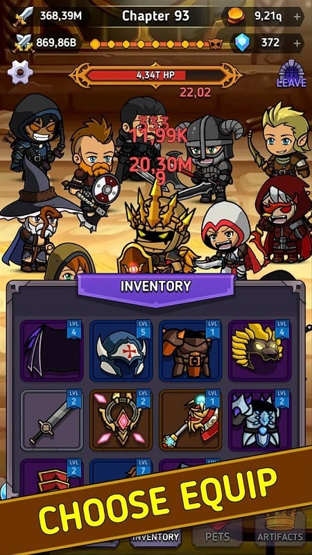 Tap Hero Clicker android