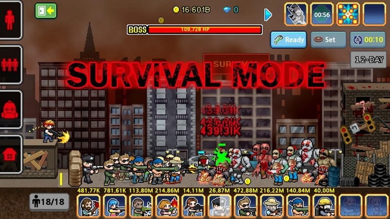 100 DAYS Zombie Survival mod apk