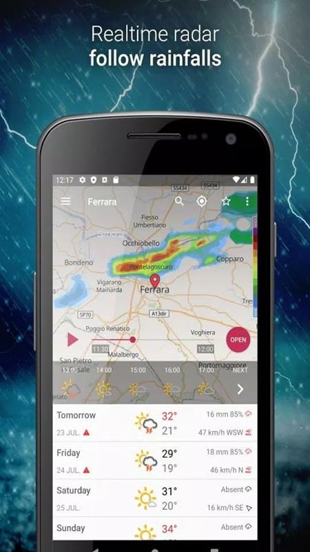 3b-meteo-mod-apk-2 Radar theo dõi lượng mưa chính xác theo thời gian thực trong 3B Meteo MOD APK