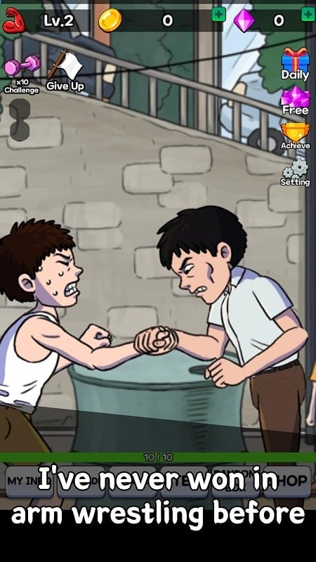 Arm Wrestling Clicker android