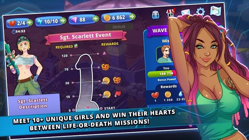 Boobs vs Aliens mod android