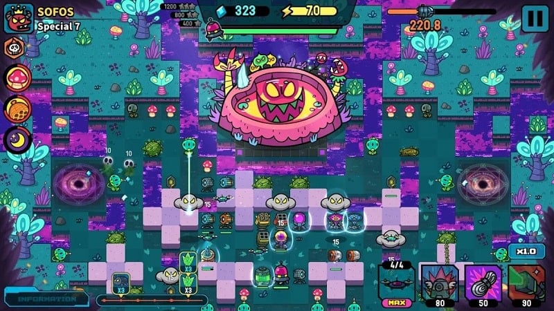 Broken Universe Tower Defense mod free