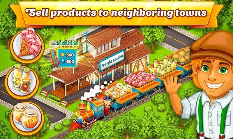Cartoon City farm to village mod apk free