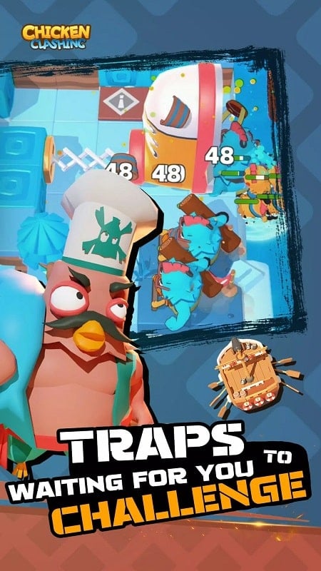 Chicken Clash mod apk