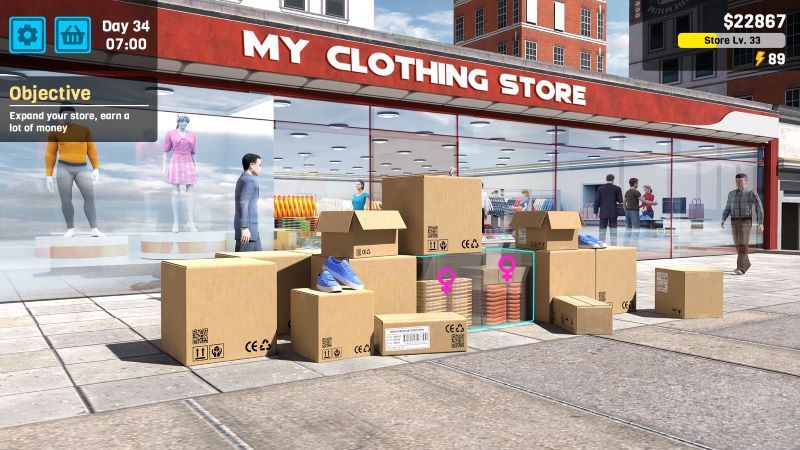 clothing-store-simulator Clothing Store Simulator