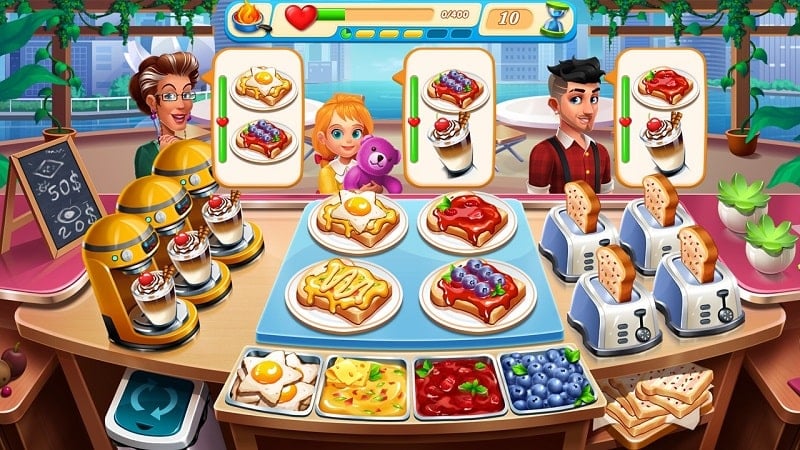 Cooking Marina mod