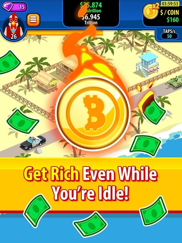 Crypto Trillionare mod apk 1
