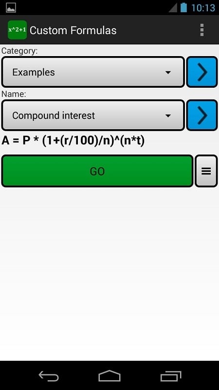 Custom Formulas mod