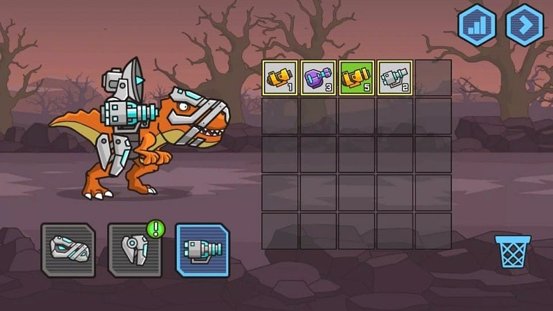CyberDino T Rex vs Robots android