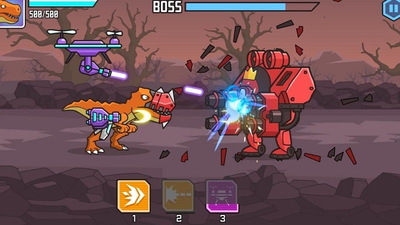 CyberDino T Rex vs Robots apk free