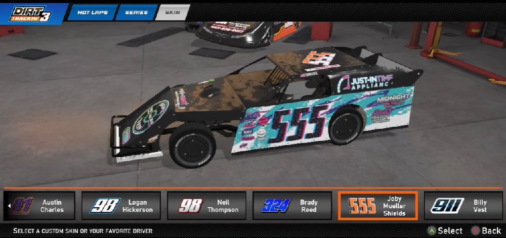 dirt-trackin-3-mod-apk-4 Thay đổi lại vẻ ngoài của chiếc xe ô tô mà bạn yêu thích trong Dirt Trackin 3 MOD APK