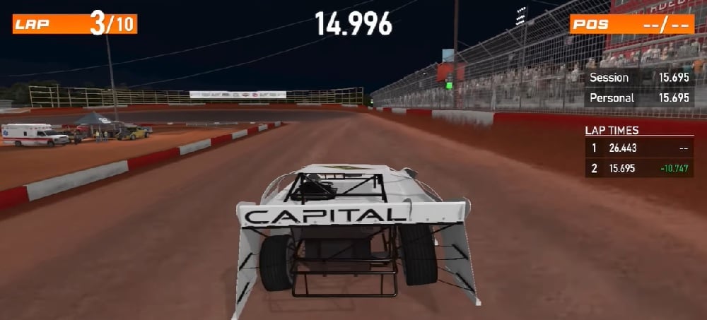 dirt-trackin-3-mod-apk Điều khiển xe ô tô tham gia vào các trận đấu đối đầu với các đối thủ của mình trong Dirt Trackin 3 MOD APK