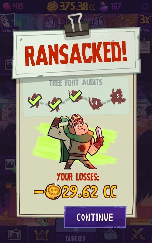 Dungeon Inc mod