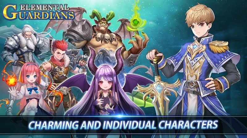 Elemental Guardians mod apk