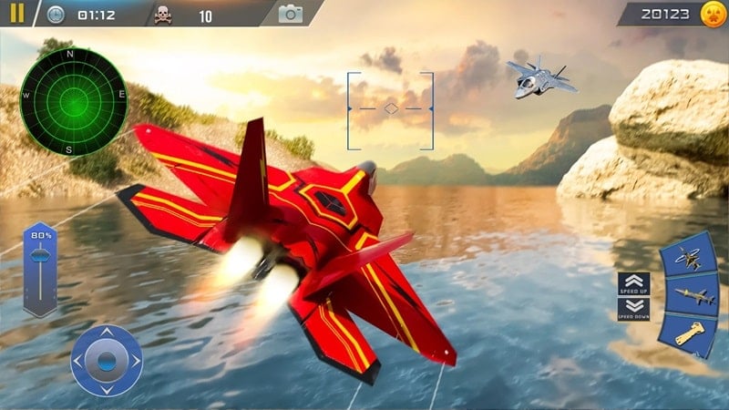 fighter-jet-warfare-air-combat-mod-android Fighter Jet Warfare Air Combat mod android
