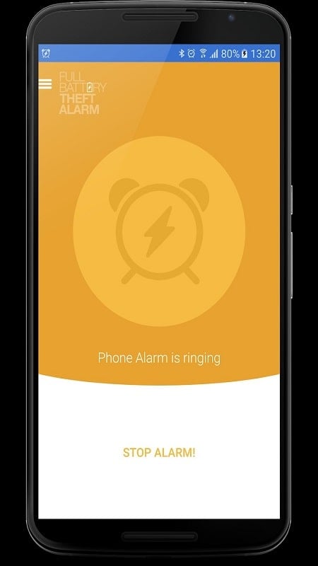 Full Battery Theft Alarm mod android