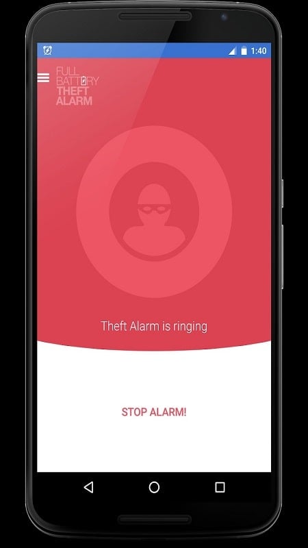 Full Battery Theft Alarm mod apk