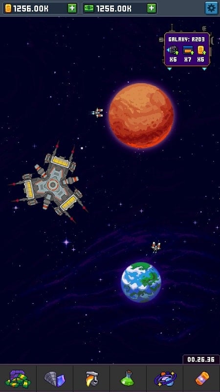 Galaxy Idle Miner mod apk