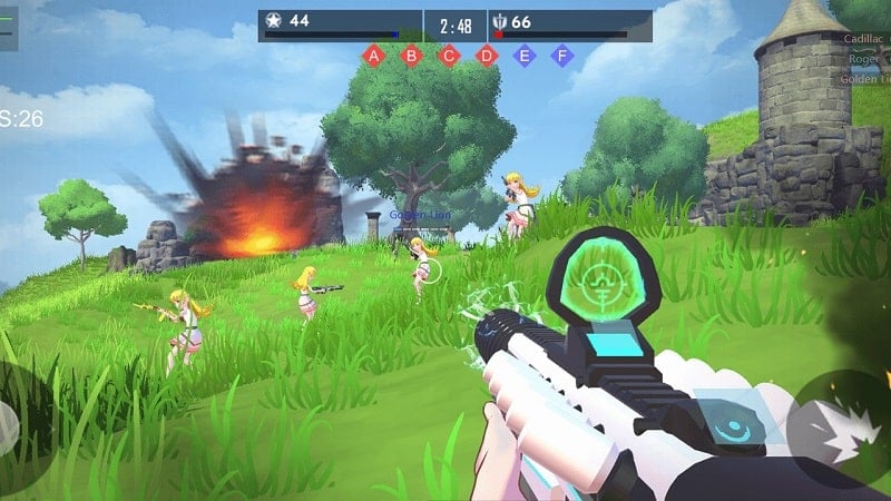 Girls Battle mod apk free