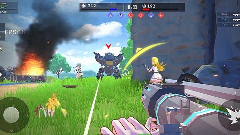 Girls Battle mod apk