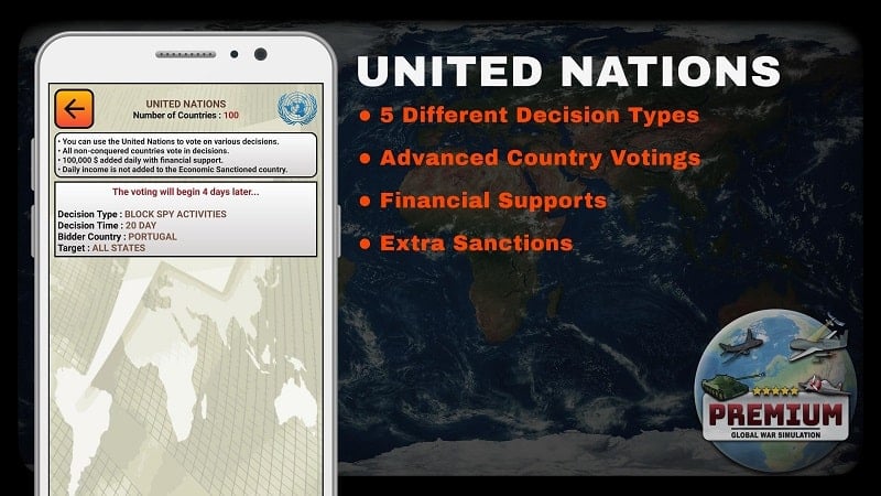 Global War Simulation PREMIUM mod android