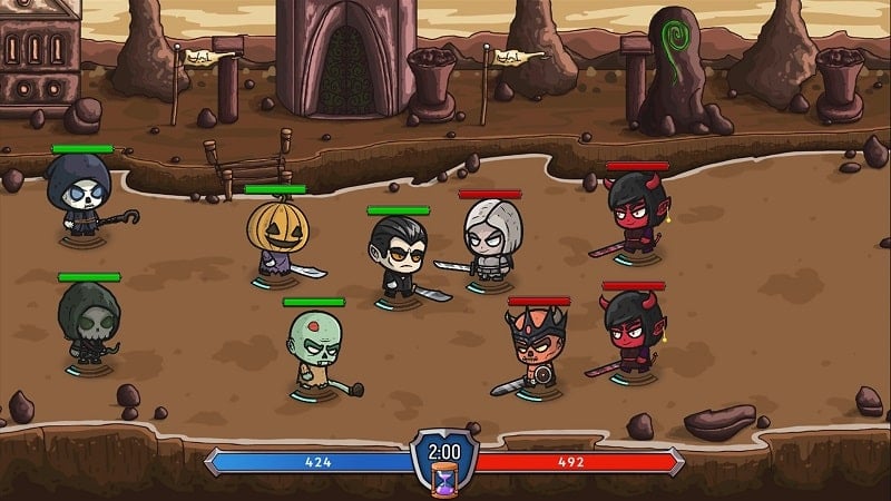 Heroes Battle Raid mod android