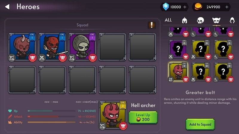 Heroes Battle Raid mod apk free