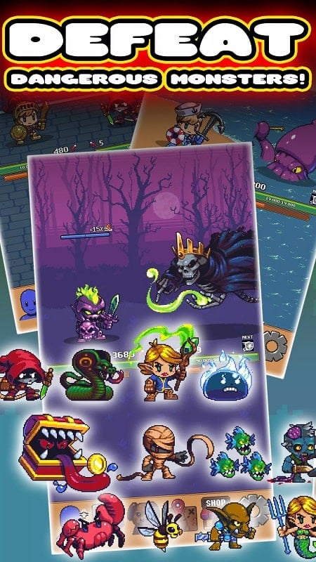 Idle Grindia Dungeon Quest mod