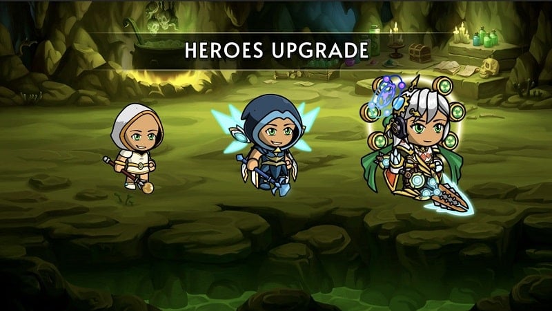 Idle heroes afk 2d game rpg apk free