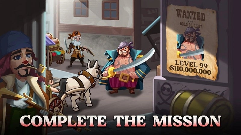 Idle Pirate Deep Sea Tycoon mod