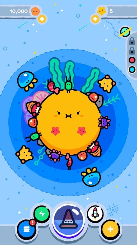 Idle Pocket Planet mod free